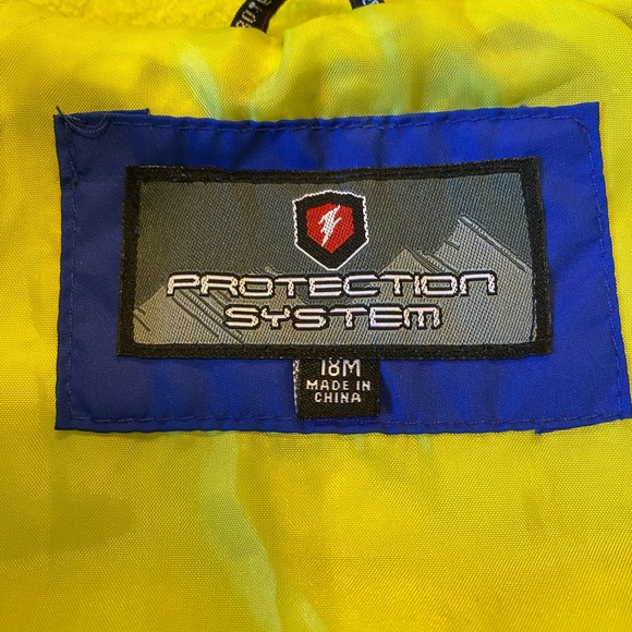 Protection System baby Winter Jacket Hooded Blue Size 18 months - Picture 7 of 10